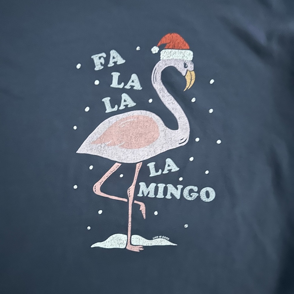 Life is Good Flamingo T-Shirt - Picture 3 of 5